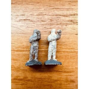 God Of Lankhmar Mummified Skeleton Armor Class 3 Miniature Fantasy AD&D Lot Of 2